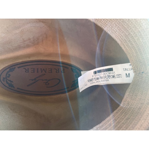 Only Premier 100% Polyester Texana Fina Explorer Camel Costo Hat - Picture 10 of 10
